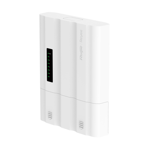  Switch exterior L2, 4 x PoE+ OUT, 5 x RJ45 1G, 2 x SFP 1G, PoE/DC Input, Cloud management - Ruijie Reyee