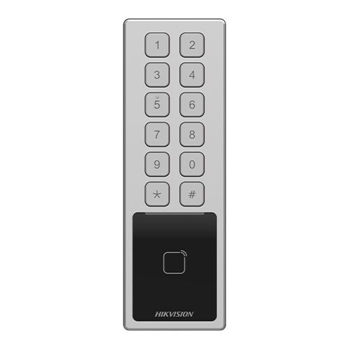Tastatura cablata pentruA X Hybrid PRO G2, PIN, cititor MiFare, IP66, IK08 - HIKVISION