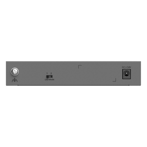  Switch L2, 4 x PoE+, 6 x RJ45 Gigabit, Budget PoE 54W, 1 x SFP 1G, Cloud Management - Ruijie Reyee