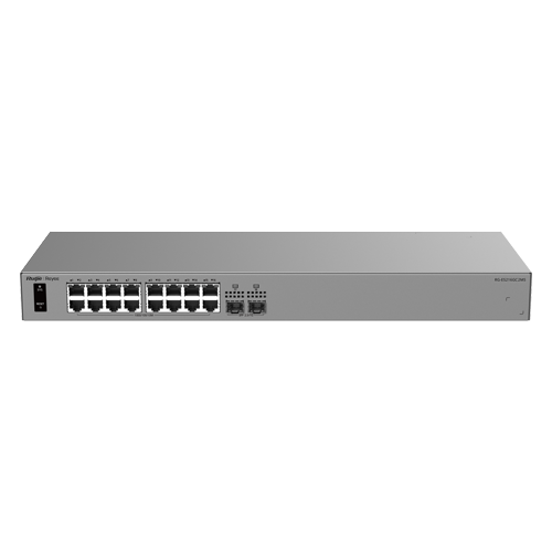  Switch L2, 16 x RJ45 Gigabit, 2 x SFP 2.5G, Non-PoE, Cloud Management - Ruijie Reyee