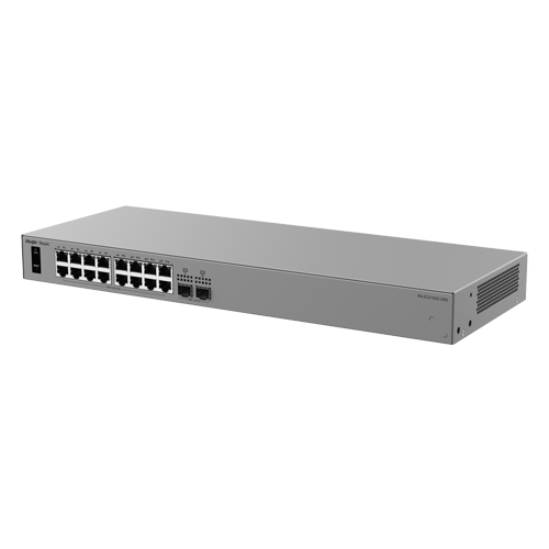  Switch L2, 16 x RJ45 Gigabit, 2 x SFP 2.5G, Non-PoE, Cloud Management - Ruijie Reyee