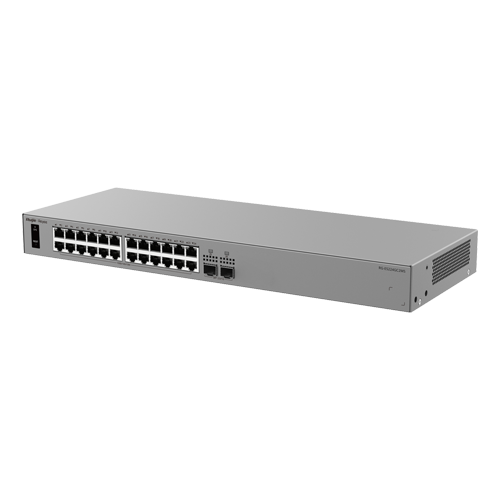  Switch L2, 24 x RJ45 Gigabit, 2 x SFP 2.5G, Non-PoE, Cloud Management - Ruijie Reyee