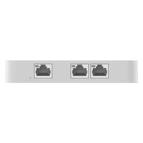 Switch 3 x RJ45 10/100 Mbps, 2 x PoE/PoE+ OUT, 1 x PoE In, Budget max PoE 30W, Unmanaged - Ruijie Reyee