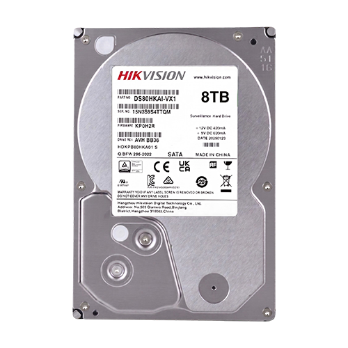 Hard disk 8TB - Hikvision Surveillance DS80HKAI-VX1