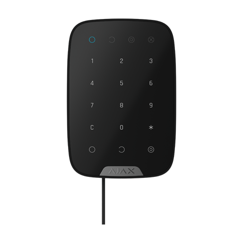 Tastatura Superior Fibra, cablata, negru - AJAX