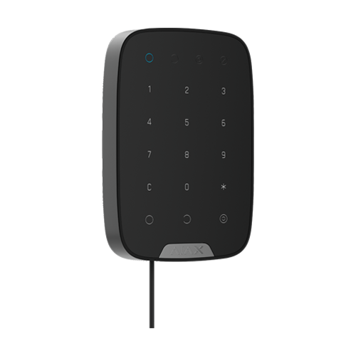Tastatura Superior Fibra, cablata, negru - AJAX