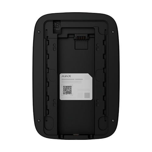 Tastatura Superior Fibra, cablata, negru - AJAX