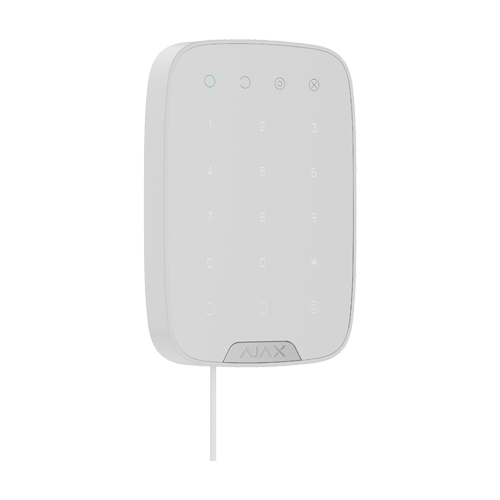 Tastatura Superior Fibra, cablata, alb - AJAX