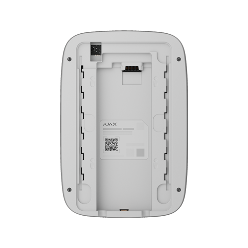 Tastatura Superior Fibra, cablata, alb - AJAX