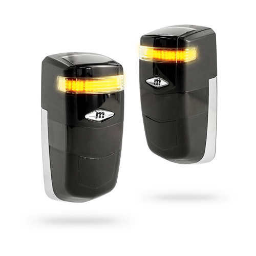 Set fotocelule IR emitator/receptor, 40m, 180 grade, LED, IP54 - MOTORLINE MF40LED