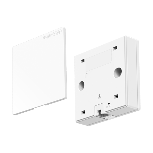  AP de perete, Wi-Fi 6 AX3000, 2x2 MU-MIMO, 2 x RJ45 1G, PoE/PoE+ IN, Cloud Management