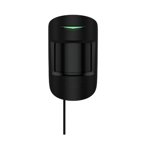 Detector de miscare PIR Superior MotionProtect Fibra, cablat, negru - AJAX