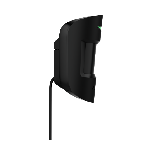 Detector de miscare PIR Superior MotionProtect Fibra, cablat, negru - AJAX