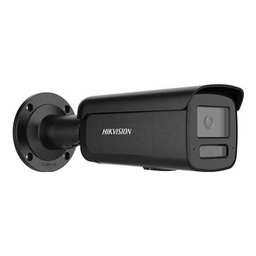 Camera IP 12MP UHD, AcuSense3, lentila 2.8mm, IR&WL 60m, Audio, Audio+Strobo R/B, Neagra - HIKVISION DS-2CD2T123G2-LIS2UY-SRB-2.8mm-BLACK
