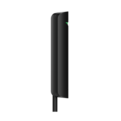  Detector de geam spart Superior GlassProtect Fibra, cablat, negru - AJAX 