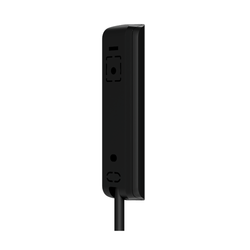  Detector de geam spart Superior GlassProtect Fibra, cablat, negru - AJAX 