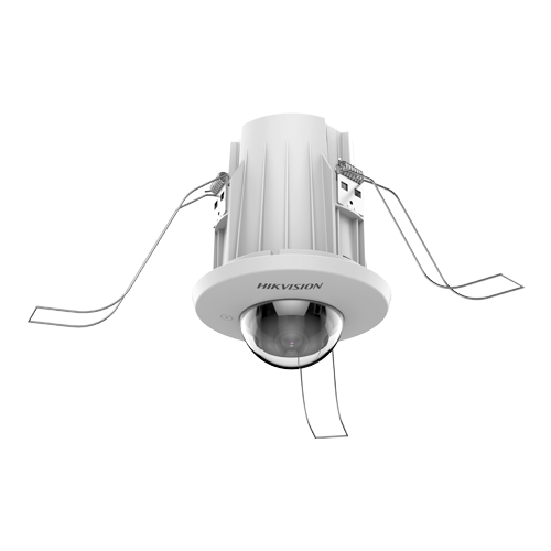 Camera IP AcuSense 4MP, lentila 2.8mm, incastrare in tavan, Mic, SDcard - HIKVISION DS-2CD2E43G2-U-2.8mm