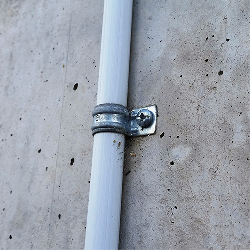Clema metalica pentru cablu/tub 6mm, pregaurita - CELO