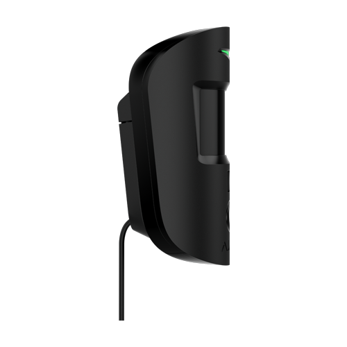 Detector de miscare PIR SuperiorMotionCam Indoor, imunitate animale, fibra, negru - AJAX
