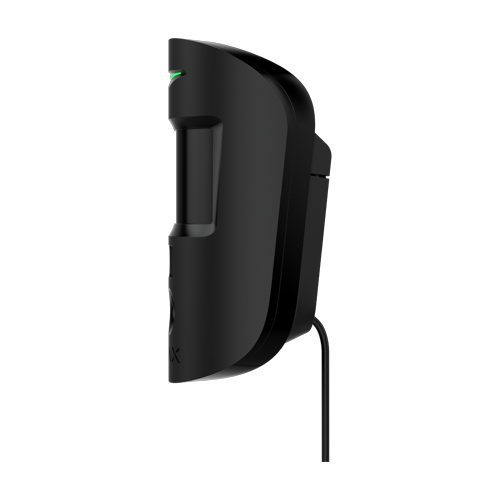Detector de miscare PIR SuperiorMotionCam Indoor, imunitate animale, fibra, negru - AJAX