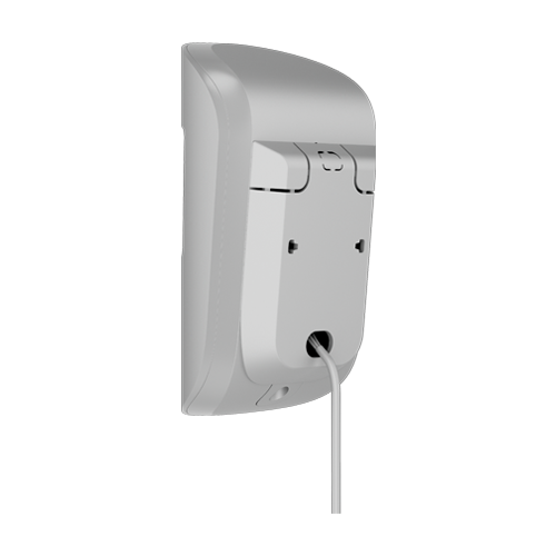  Detector de miscare PIR SuperiorMotionCam Indoor, imunitate animale, fibra, alb - AJAX