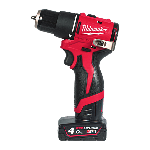 Masina de gaurit M12BLPDRC-402C, cu percutie, motor fara perii - Milwaukee