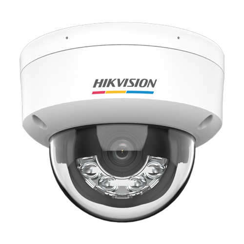 Camera IP AcuSeek, 4MP, lentila 4mm, IR 30m, WL 30m ColorVu3, Mic., IK08 - HIKVISION