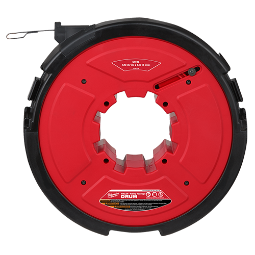 Tambur otel 72m x 3mm, pentru tragere cabluri, compatibil cu M18 FUEL ANGLER - Milwaukee