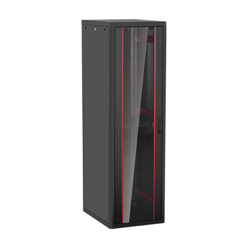 Rack de podea PRO SERIES 47U 19'' 600x800, capacitate 1000 kg, RAL 9005, asamblat ASY-47U-6080PRO