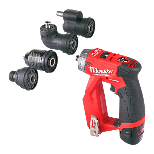 Masina de gaurit si insurubat M12FDDXKIT, 4-in-1, cuplu 34Nm, 2 acc. M12B2, 1 incarcator C12C - Milwaukee