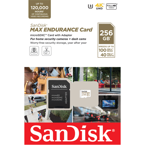 Blister MicroSD Card SDSQQVR-256G-GN6IA