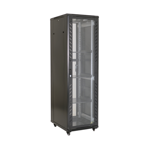 Rack podea 32U 19' 600x800, capacitate incarcare 500 Kg, negru - ASYTECH Networking ASY-32U-6080E