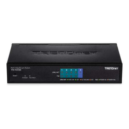 	Switch TRENDnet TPE-TG50ES fata