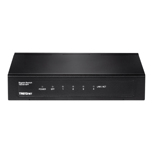 Switch TRENDnet TEG-S51SFP fata