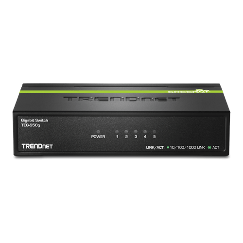 Switch TRENDnet TEG-S50G fata