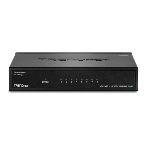 Switch TRENDnet TEG-S82G fata