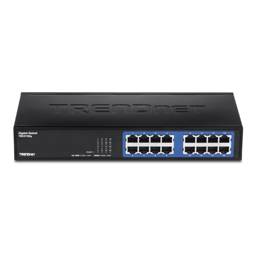 Switch TRENDnet TEG-S16DG fata