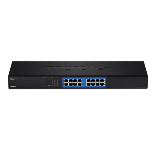 Switch TRENDnet TEG-S16G fata