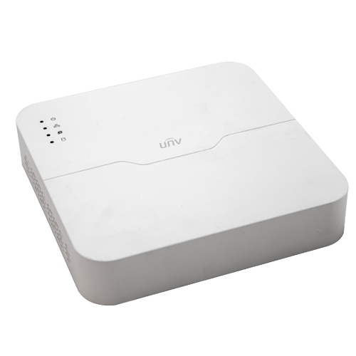 NVR seria Easy, 4 canale 8MP  + 4 porturi Long PoE, H.265 Ultra - UNV NVR301-04LS3-P4