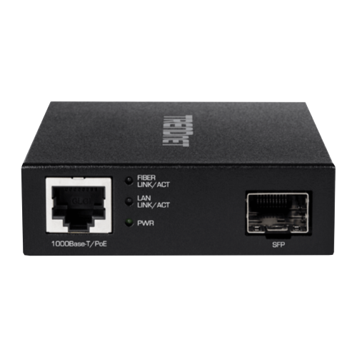 Media convertor TRENDnet TFC-PGSFP_01 fata
