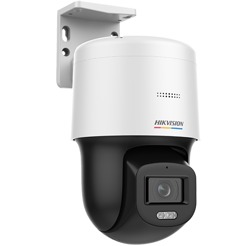 ColorVu - Camera miniPT, IP, 4MP, lentila 4.0mm, WL 30m, Audio, PoE, IP66 - HIKVISION DS-2DE2C400SCG-E(F1)