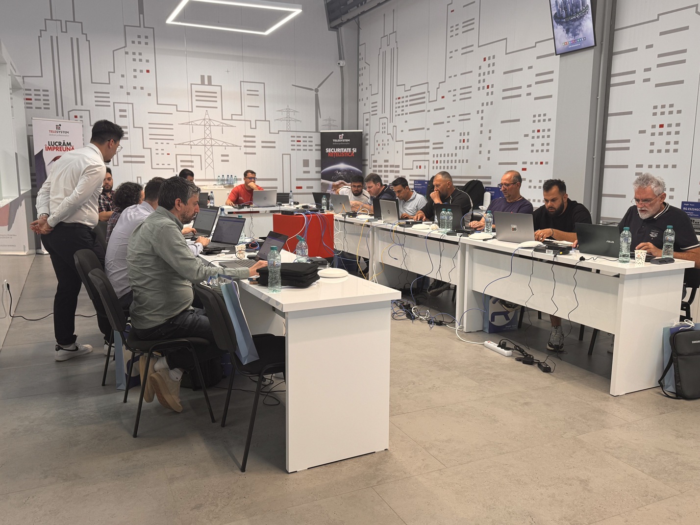 Ruijie Networks – Seminar tehnic în showroom-ul Telesystem București