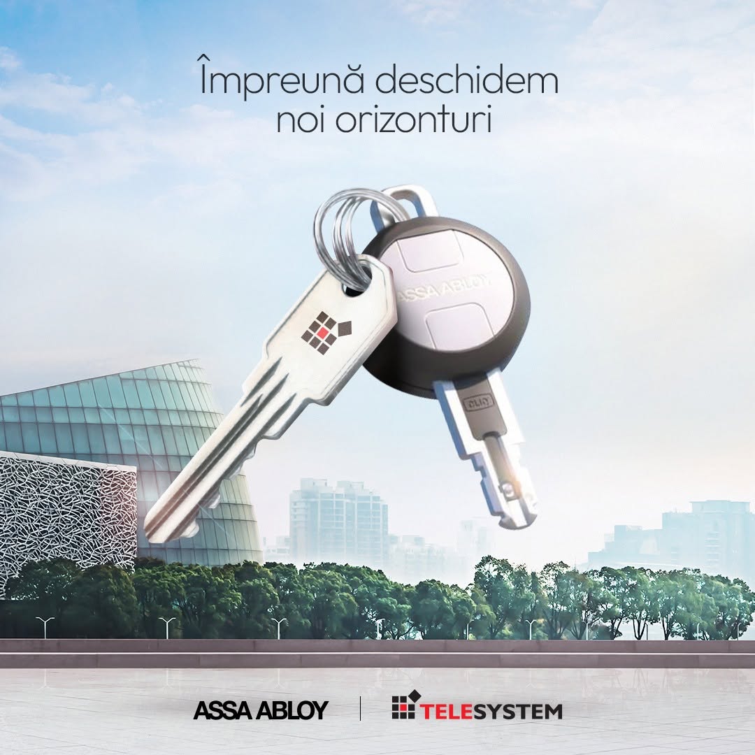 Soluțiile ASSA ABLOY – disponibile acum în portofoliul Telesystem